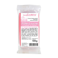 Pâte à sucre rose 100g, Scrapcooking