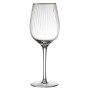 Coffret 4 verres à vin 40 cl Palermo Gold, Lyngby Glas