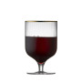 Coffret 4 verres à vin 30 cl Palermo Gold, Lyngby Glas