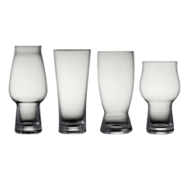 Coffret 4 verres à bière Krystal, Lyngby Glas