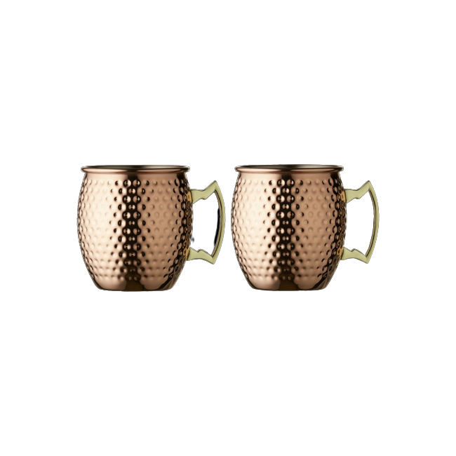 Coffret 2 Mugs Moscow Mule, Lyngby Glas