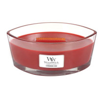 Bougie parfumée Ellipse Chaï à la cannelle, Woodwick