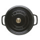 Cocotte RONDE noire, STAUB