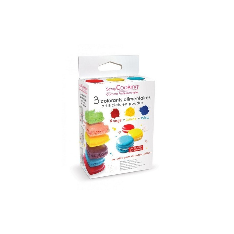 Colorant alimentaire gel 20g - primaires