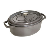 Cocotte ovale Gris Graphite, STAUB