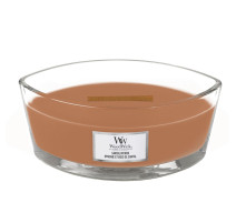 Bougie parfumée Ellipse Myrrhe et bois de Santal, Woodwick