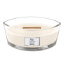 Bougie parfumée Ellipse Vanille Musc, Woodwick