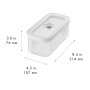 Boîte sous-vide plastique Cube transparent Fresh & Save, Zwilling