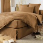 Drap housse Gaïa Camel, L'effet papillon