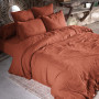 Drap housse Gaïa Terracotta, L'effet papillon