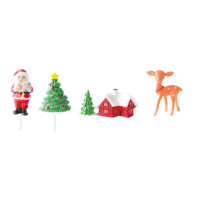 Set 4 accessoires de Noël, ScrapCooking