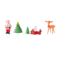 Set 4 accessoires de Noël, ScrapCooking