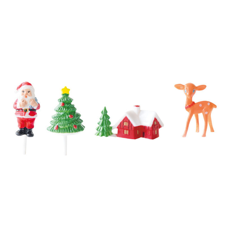 Set 4 accessoires de Noël, ScrapCooking