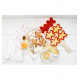 6 moules silicone individuels Ginger, ScrapCooking