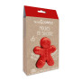 6 moules silicone individuels Ginger, ScrapCooking