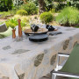 Nappe enduite Bornéo Bronze, Sud Etoffe