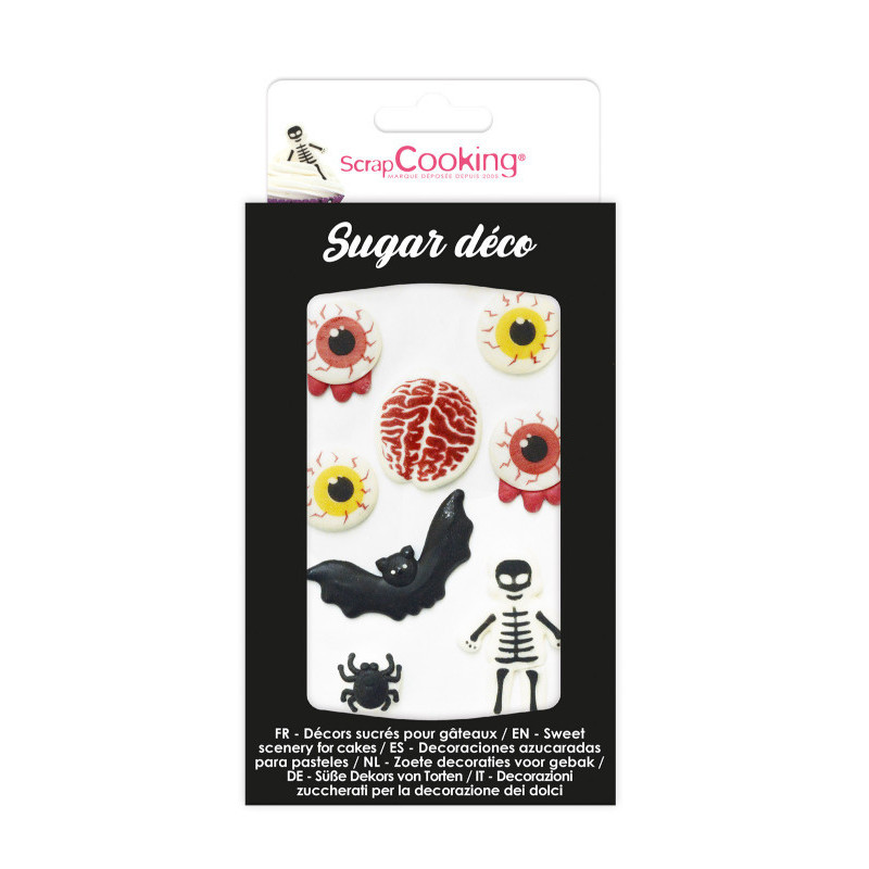 Scrapcooking - Boîte 8 décosucres Horreur, Scrapcooking - ScrapCooking