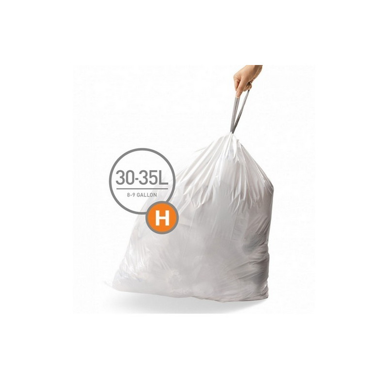 Packs de sacs poubelles H, Simplehuman