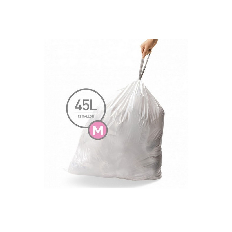 3 Packs de sacs poubelles M, Simplehuman