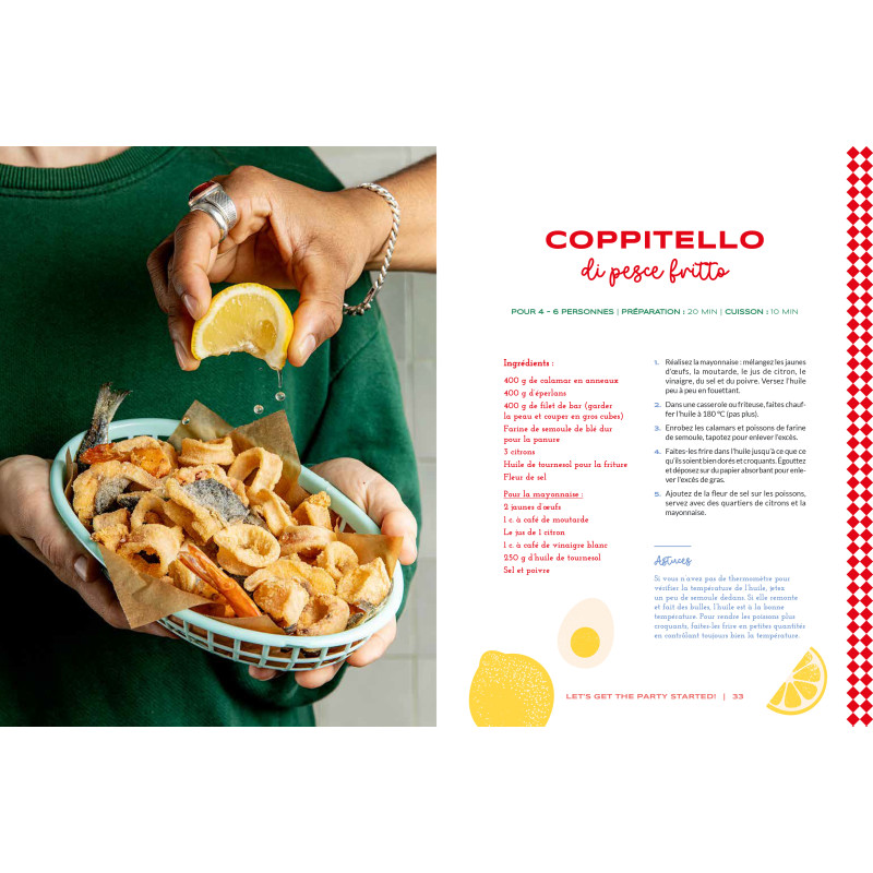 Acheter le livre de recettes Pizza Pasta E Amore, Larousse