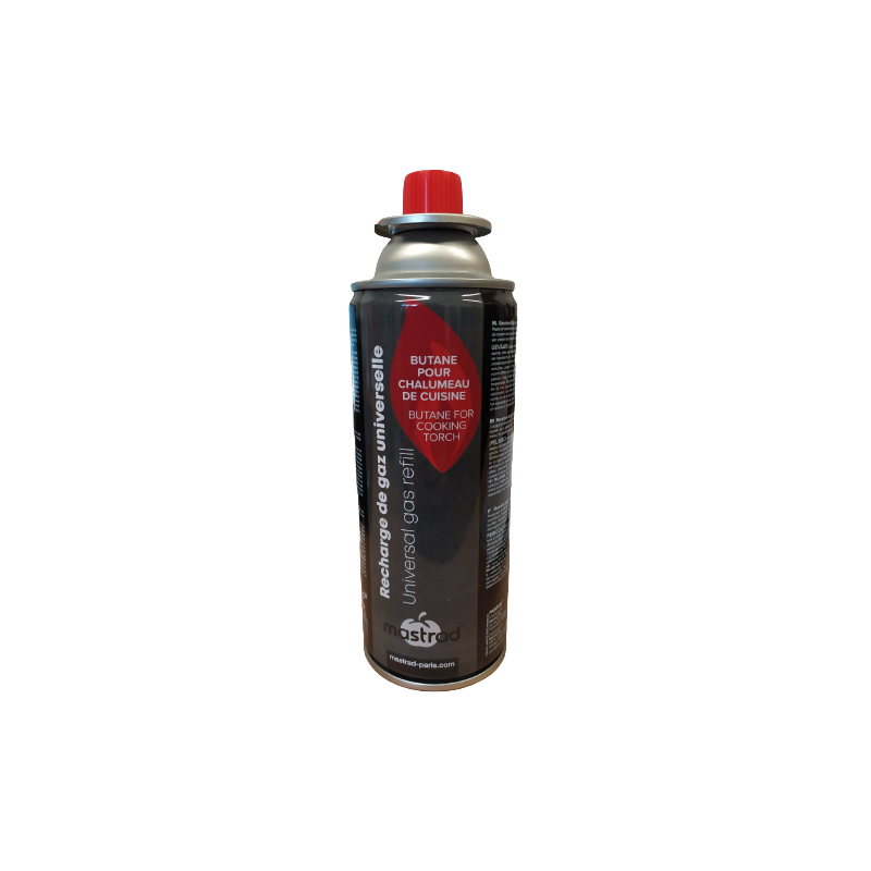 Mastrad - Cartouche de gaz 220 g pour chalumeau et briquets, Mastrad - MASTRAD