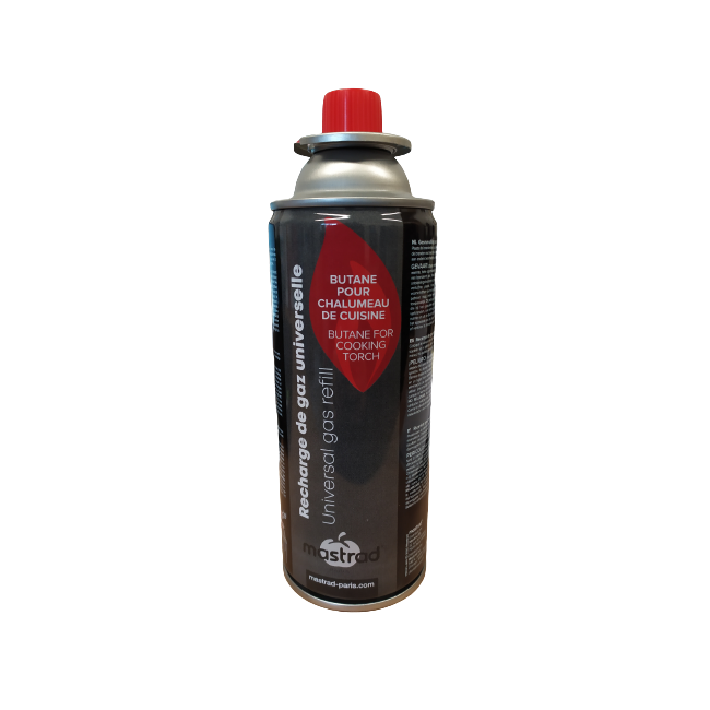 Cartouche de gaz 220 g pour chalumeau et briquets, Mastrad