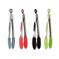 Pince de cuisine acier et silicone, Mastrad