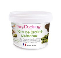 Pâte de praliné pistaches, ScrapCooking