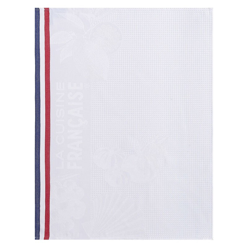 LE JACQUARD Français - Essuie-mains Gastronomie Blanc, Le Jacquard Français - LE JACQUARD Français