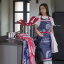 Tablier Gastronomie Bleu, Le Jacquard Français