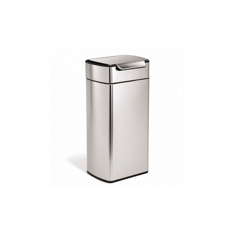 Poubelle rectangulaire Touch Bar 30L, Simplehuman