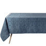 Nappe Armoiries Lin Céruléen, Le Jacquard Français