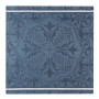 Serviette de table Armoiries Lin Céruléen, Le Jacquard Français