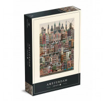 Puzzle 1000 pièces Amsterdam, Martin Schwartz