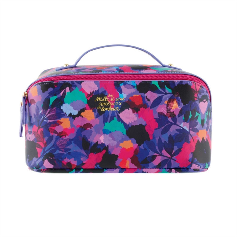DERRIERE LA PORTE - Trousse de toilette Mille et une couleurs du Bonheur, Derrière la porte - DERRIERE LA PORTE