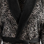 Peignoir col châle velours Amazonia, Sensei