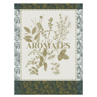 Torchon Aromates Thym, Le Jacquard Français