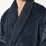 Peignoir Mixte Polaire BOLSTA Bleu Nuit, Sensei