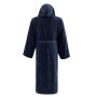 Peignoir à capuche uni Boxer Bleu Nuit, Sensei