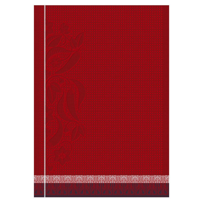 LE JACQUARD Français - Essuie-main Piments, Le Jacquard Français Rouge - LE JACQUARD Français