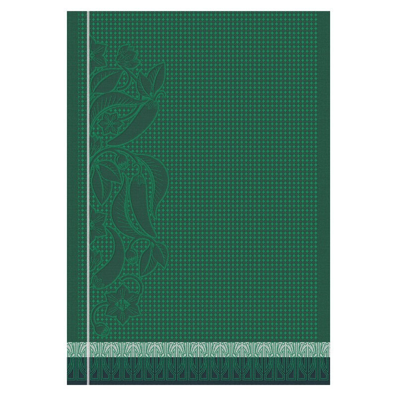 LE JACQUARD Français - Essuie-main Piments, Le Jacquard Français Vert - LE JACQUARD Français