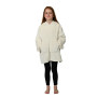 Poncho polaire pour enfant à capuche Ginger Neige, Sensei