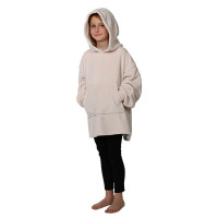 Poncho polaire pour enfant à capuche Ginger Pétale, Sensei