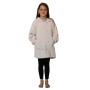 Poncho polaire pour enfant à capuche Ginger Pétale, Sensei