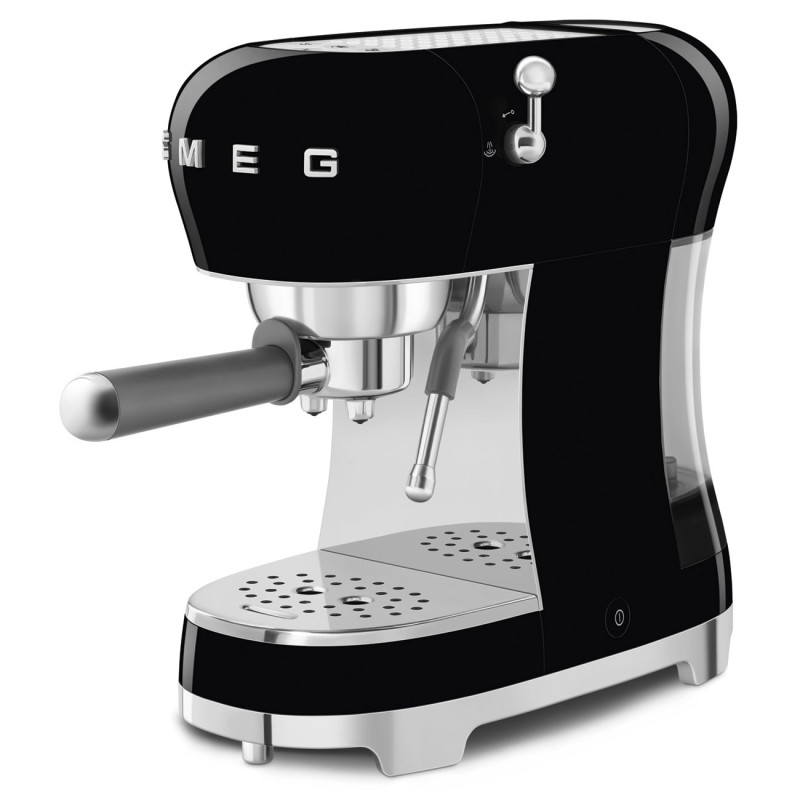 Smeg - Machine à café Expresso Années 50 Noir, SMEG - SMEG