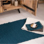 Tapis de bain Bath en coton recyclé, Sud Etoffe