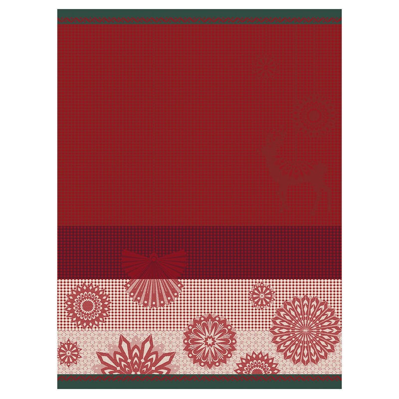 LE JACQUARD Français - Essuie-main Lumières d'Etoiles, Le Jacquard Français Rubis - LE JACQUARD Français
