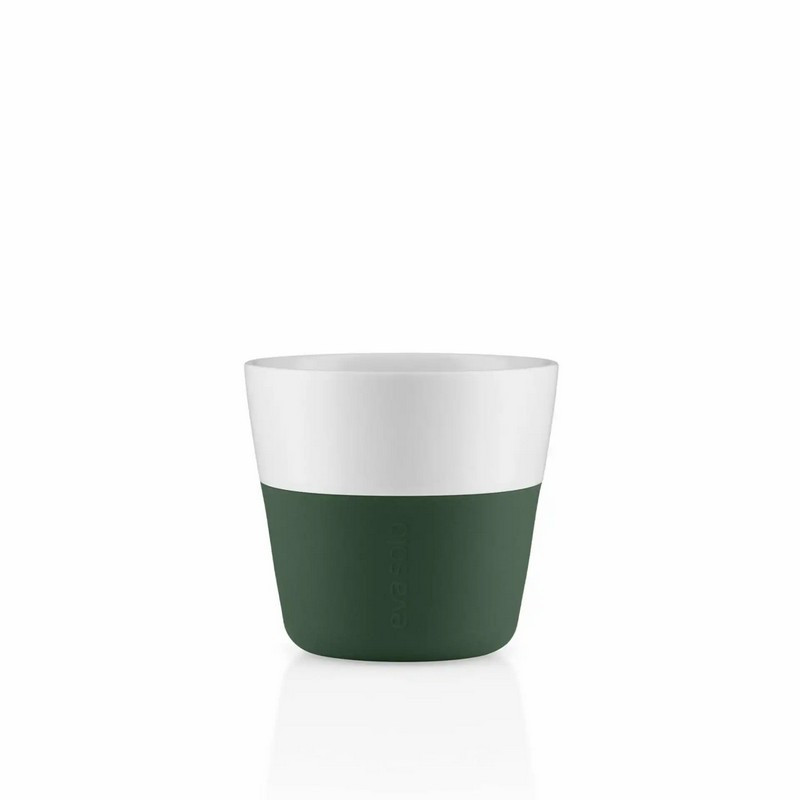 set de 2 mugs lungo 23 cl, eva solo emerald green - eva solo