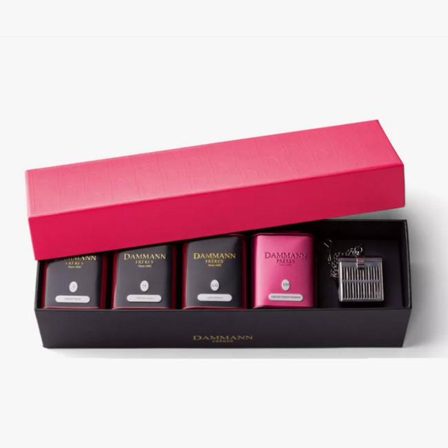 Coffret thé Jardin Botanique, Dammann Frères