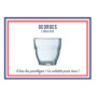 Coffret 6 Gobelets Georges 23 cl, Le Verre Français